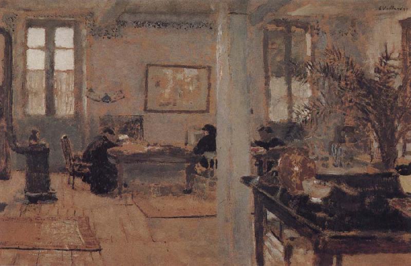 Edouard Vuillard In a room